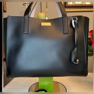 Large Kate Spade New York Leather Tote 2-way Bag